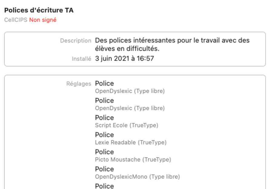 Description manquante
